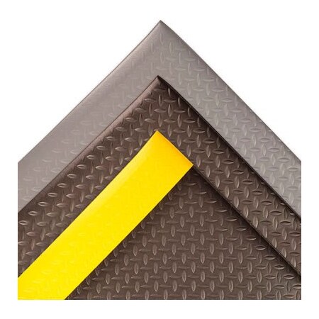 Superior Mfg Group, Notrax NoTrax Diamond Sof-Tred Anti Fatigue Mat 1/2in Thick 2' x 3' Black 419S0023BL